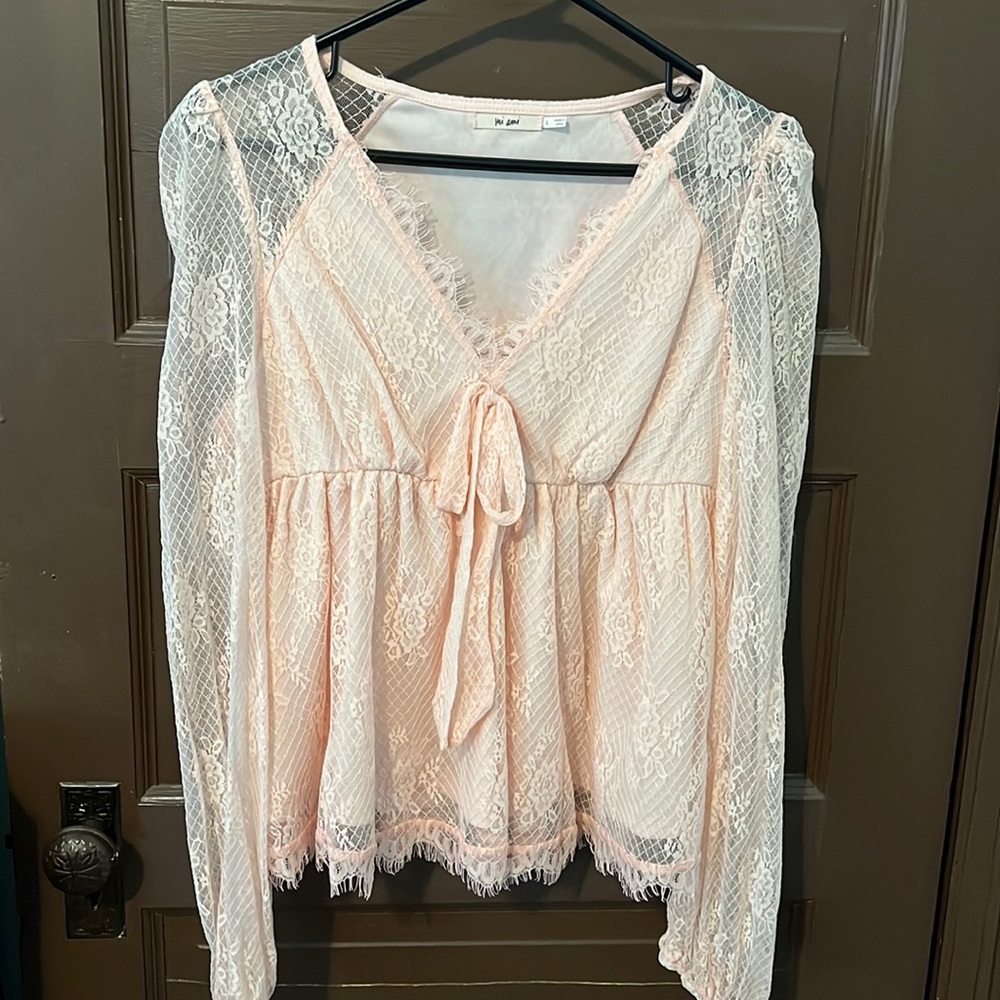 Women’s pink blouse